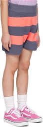 Jellymallow SSENSE Exclusive Kids Navy & Pink 'Magique' Shorts
