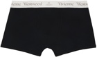 Vivienne Westwood Two-Pack Black Logo Boxers