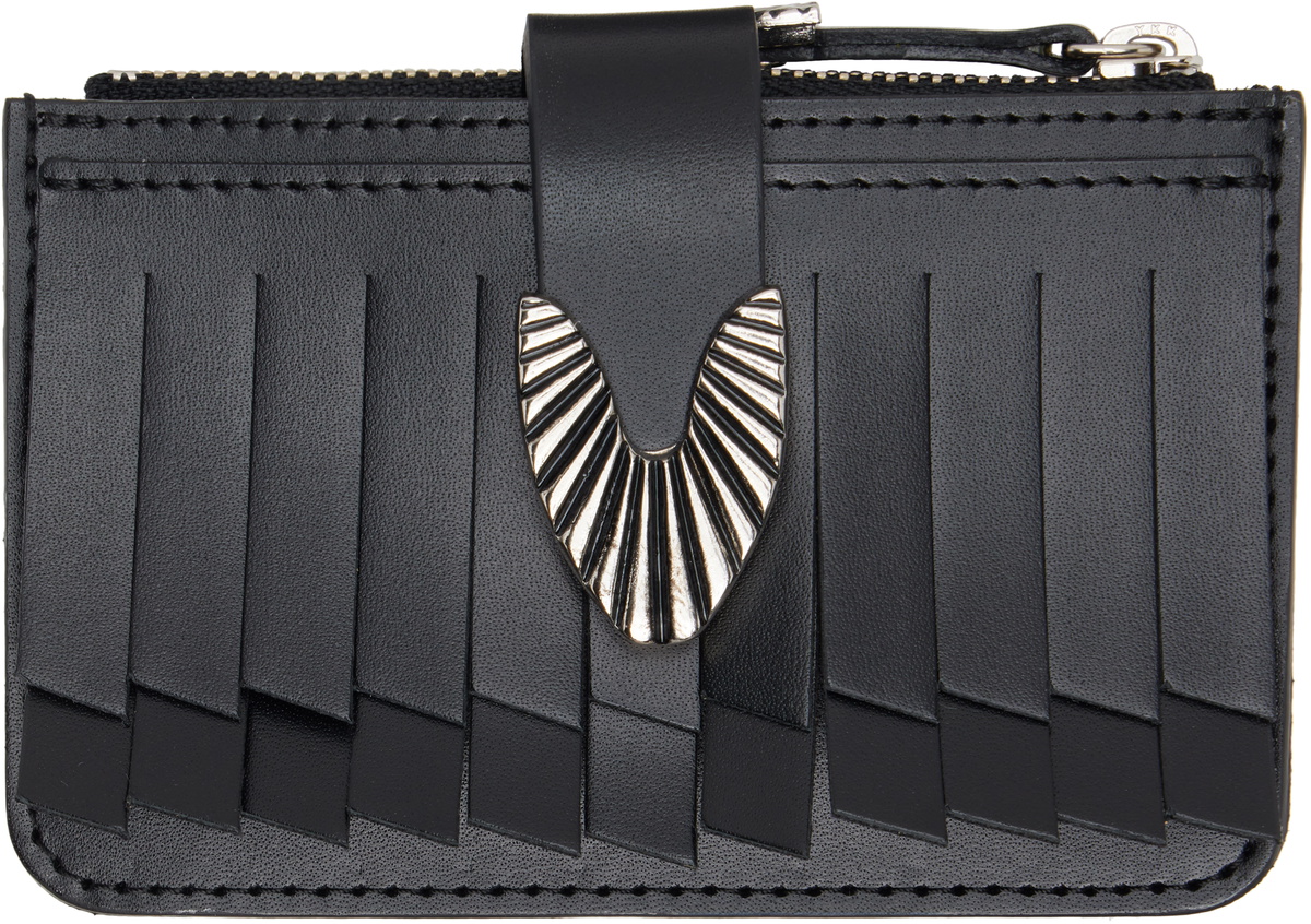Toga Virilis Black Fringe Small Wallet