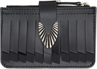 Toga Virilis Black Fringe Small Wallet