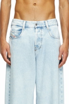Diesel Relaxed Jeans - 1997 D-Enim - Jeans - Unisex - Blue