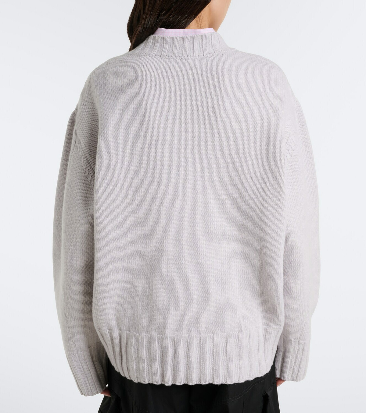 The Attico Wool and cashmere sweater