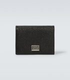 Dolce&Gabbana - Dauphine grained leather wallet