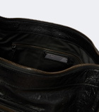 Balenciaga Le City Moto leather shoulder bag