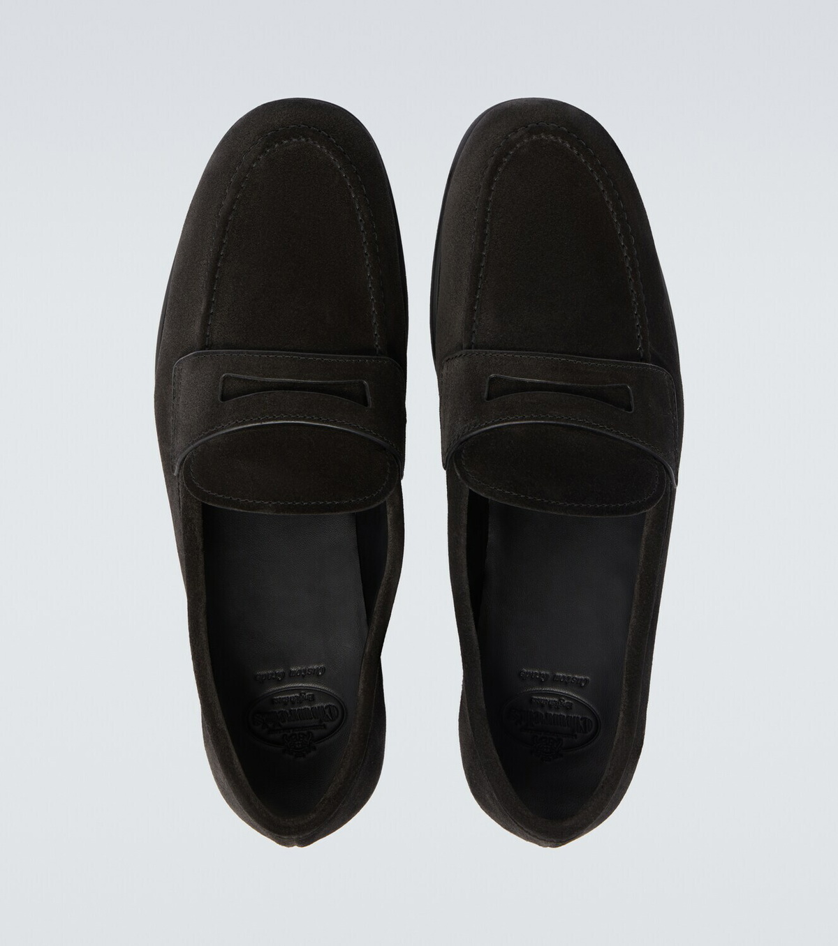 Church's Portsmouth suede penny loafers