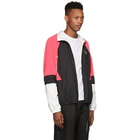 Wacko Maria Black and Pink Track Jacket