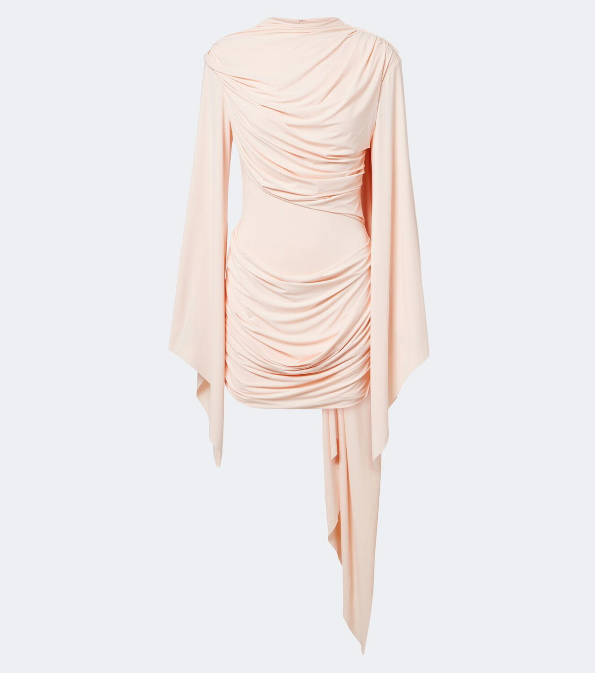 De La Vali Persia draped jersey minidress