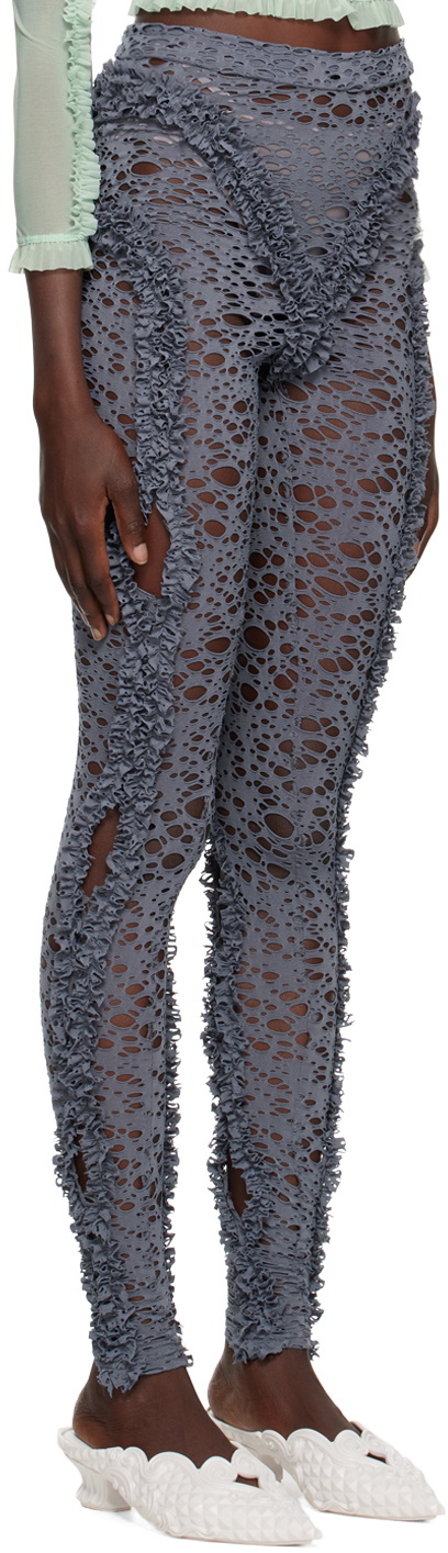 BARRAGÁN SSENSE Exclusive Gray Leggings