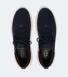 Tod's Calzino leather-trimmed sneakers