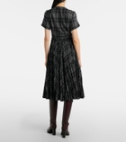 Burberry Meryl checked midi dress