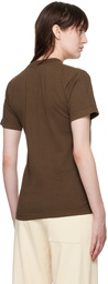 Sporty & Rich Brown '1800 Health' T-Shirt