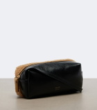 Khaite Kye Small shearling crossbody bag