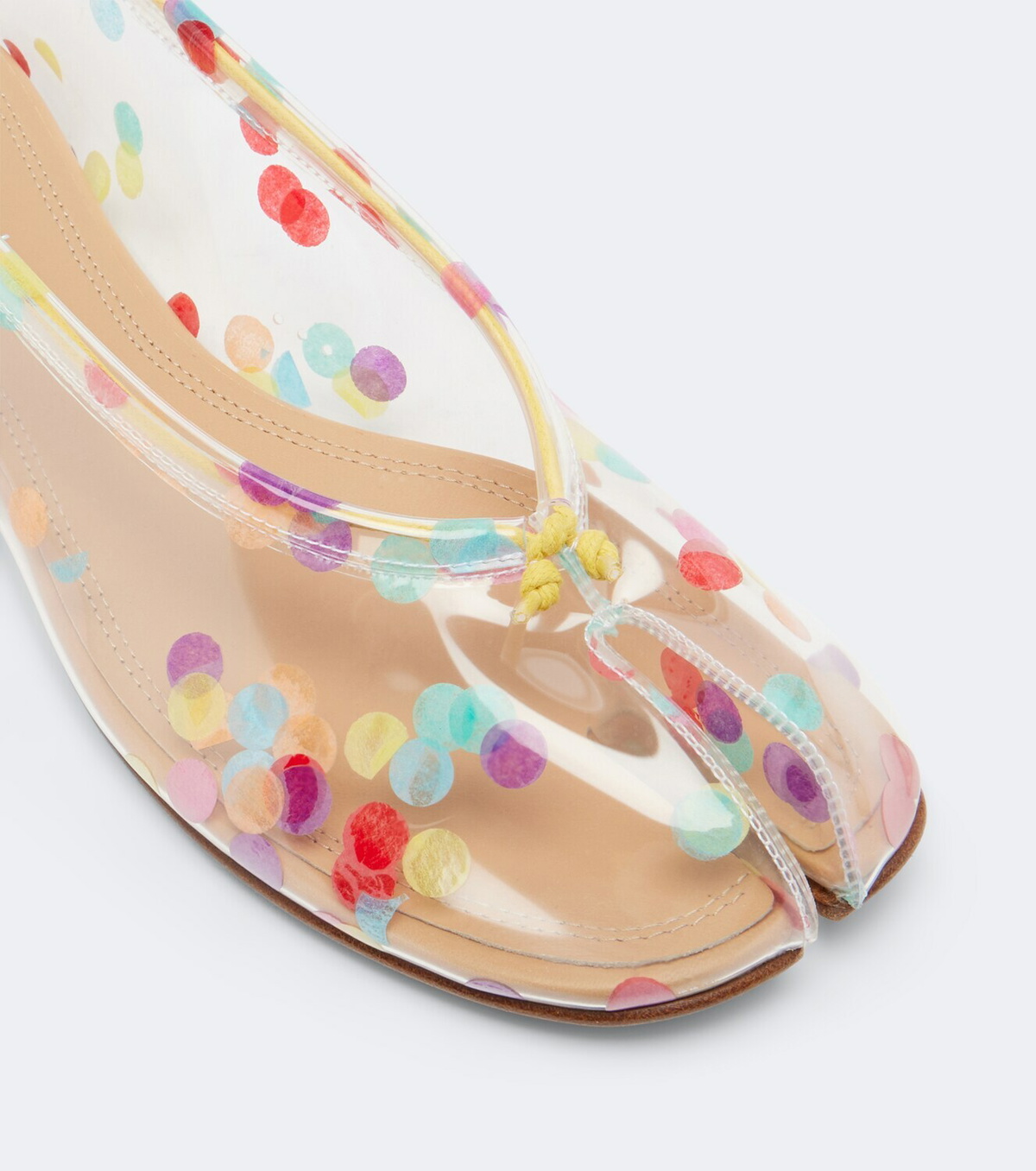 Maison Margiela Tabi printed ballet flats