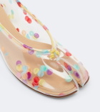 Maison Margiela Tabi printed ballet flats