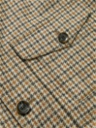 Tod's - Houndstooth Shetland Wool Jacket - Brown