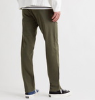 NN07 - Steven Cotton-Blend Twill Trousers - Green