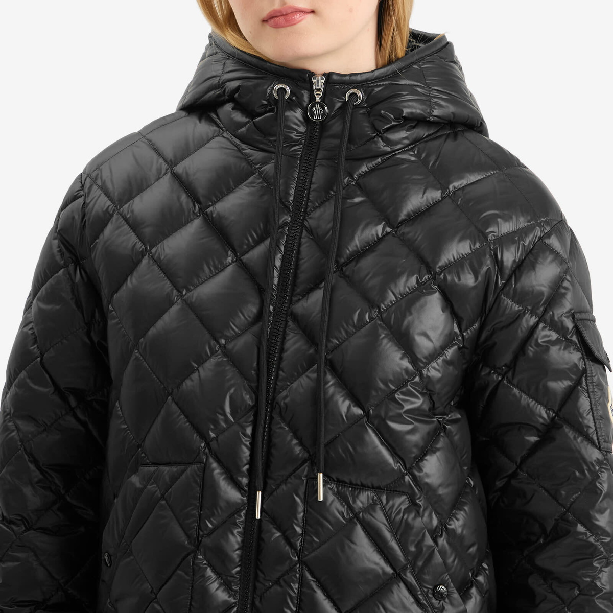 Moncler Shiny Black Hood. New! Moncler Men main image 2