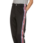 Givenchy Black Logo Tape Track Pants