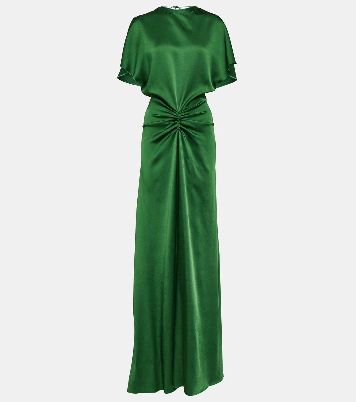 Victoria Beckham Gathered satin gown Victoria Beckham