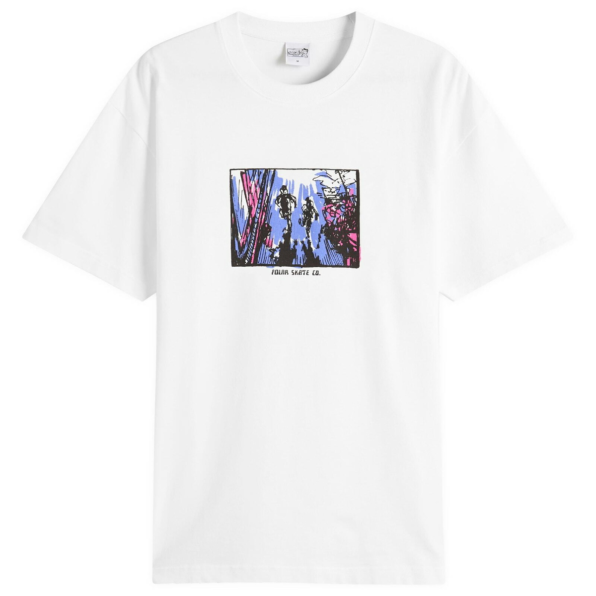 【POLAR SKATE CO.】12 Faces Tee Dark Blue Polar Skate Co. Men's 12 Faces T-Shirt in Dark Blue Polar