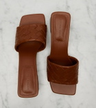 Bottega Veneta Parco Intrecciato leather mules