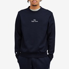 Polo Ralph Lauren Men's Chain Stitch Logo Crew Sweatshirt in Aviator Navy