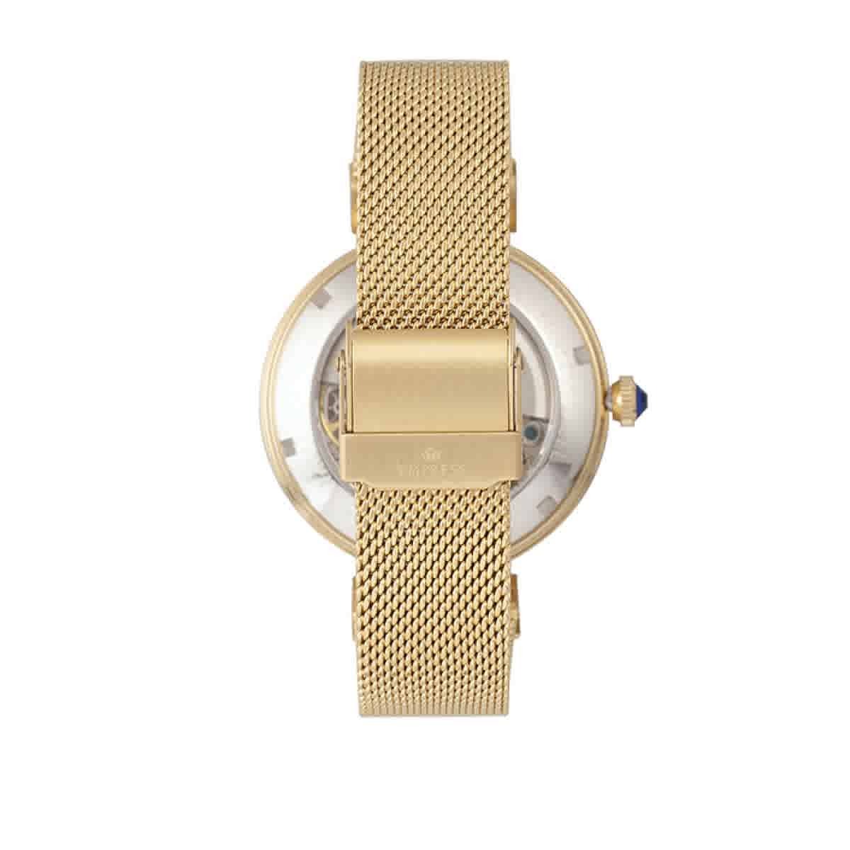Empress Adelaide Automatic Crystal White Dial Ladies Watch EMPEM2502