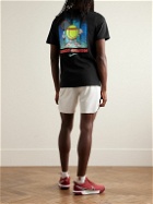 Nike Tennis - Slim-Fit Logo-Print Cotton-Jersey Tennis T-Shirt - Black