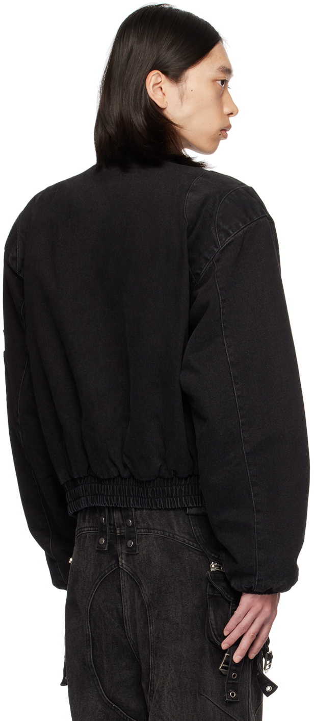 ジャケット・アウター NO/FAITH STUDIOS BOMBER JACKET BLACK