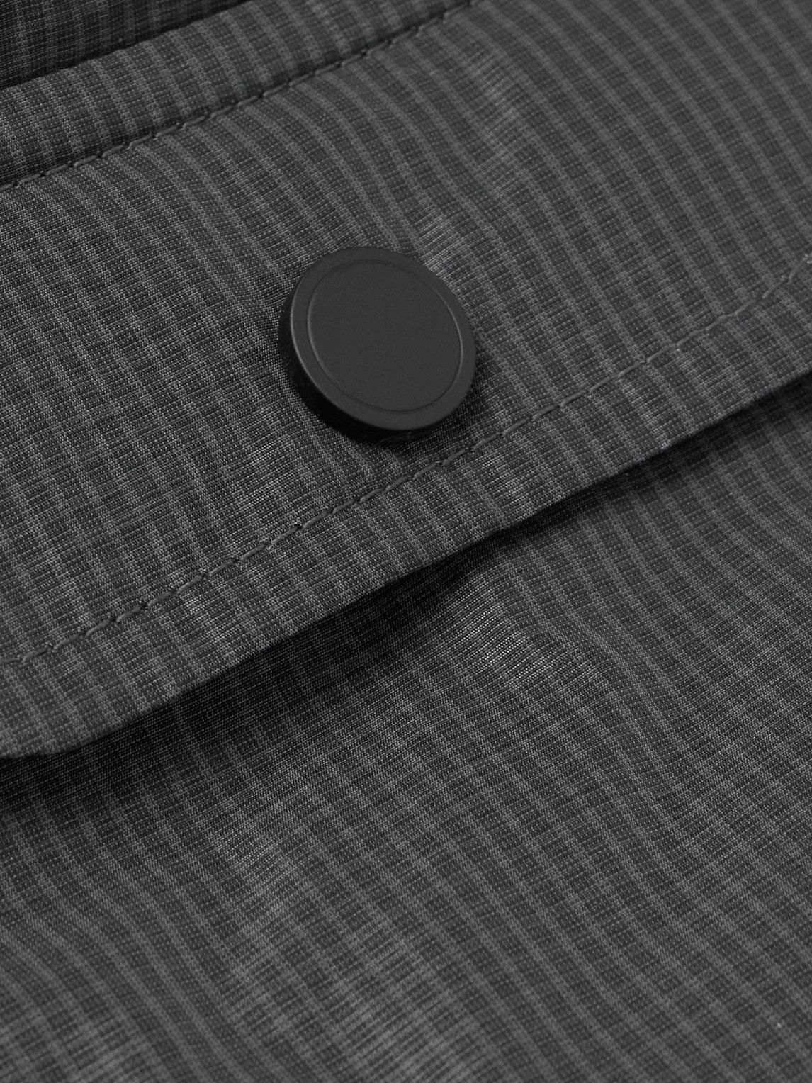 Brioni - Quilted Ripstop Down Shirt Jacket - Gray
