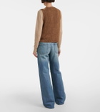 Ralph Lauren Collection Knitted linen and silk vest