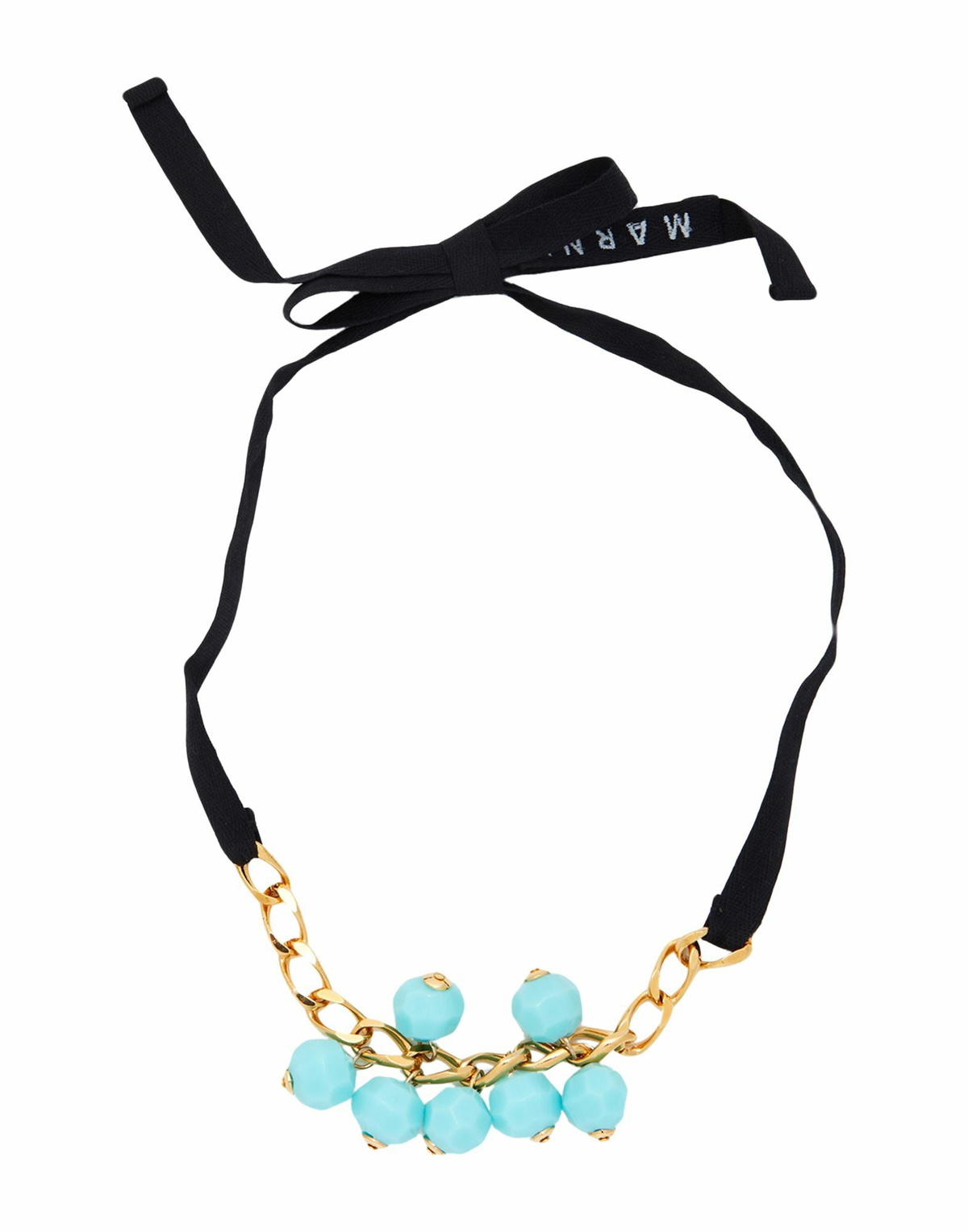 Marni Womens Necklace Sky in Blue