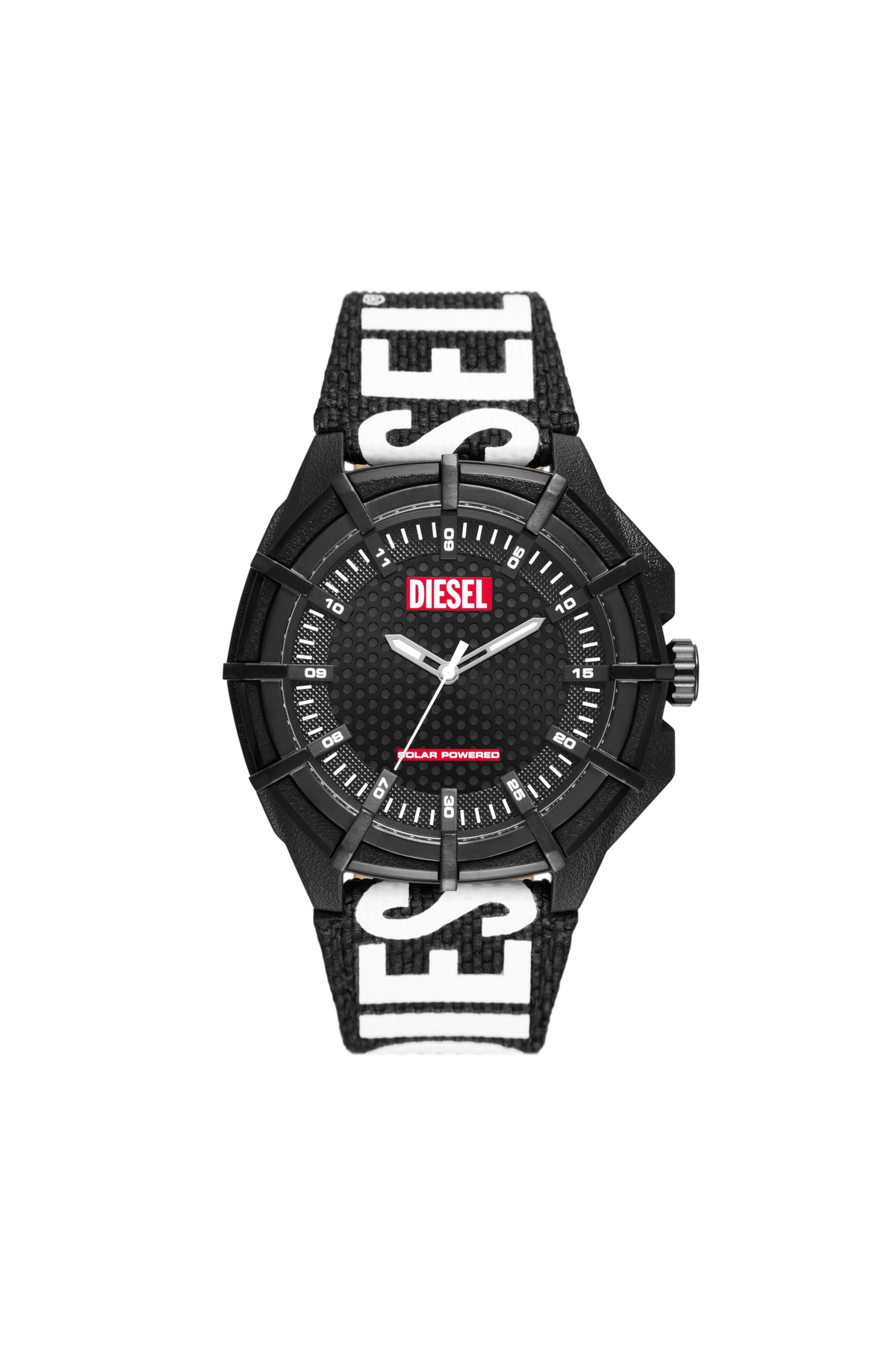 Diesel Framed solar-powered black rpet watch - Timeframes Mens in Multicolor