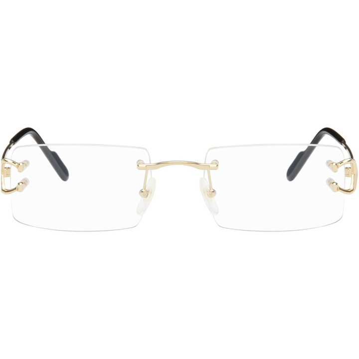 Photo: Cartier Gold 'Signature C de Cartier' Glasses