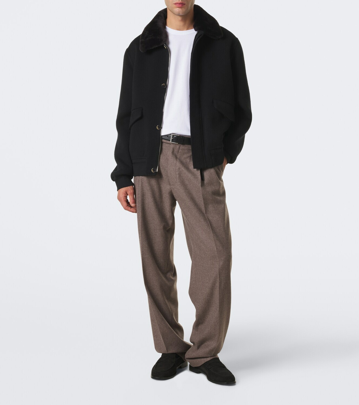 Gabriela Hearst James cashmere bomber jacket