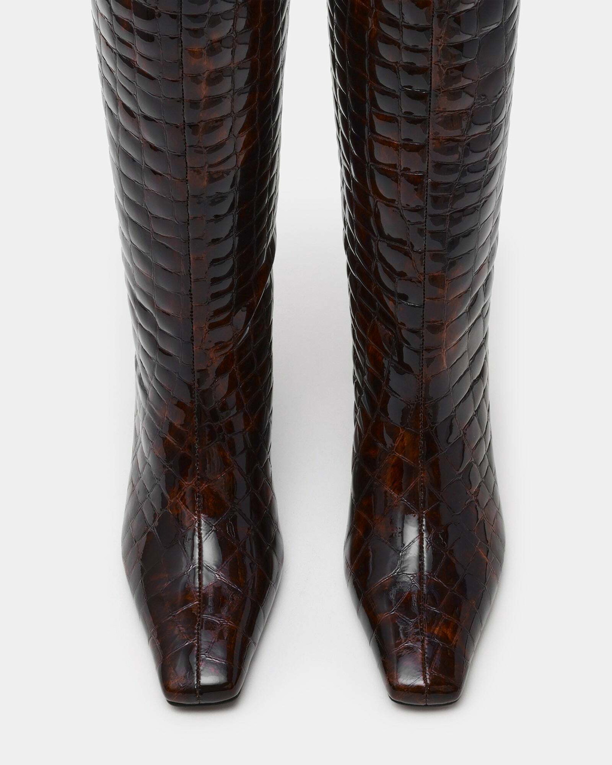 Steve Madden Jendi Boots in Tortoise Exotic