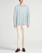 Brunello Cucinelli Mens Shirt Sky in Blue