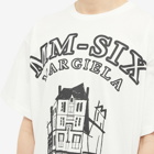 Maison Margiela Men's MM-Six T-Shirt in Off White