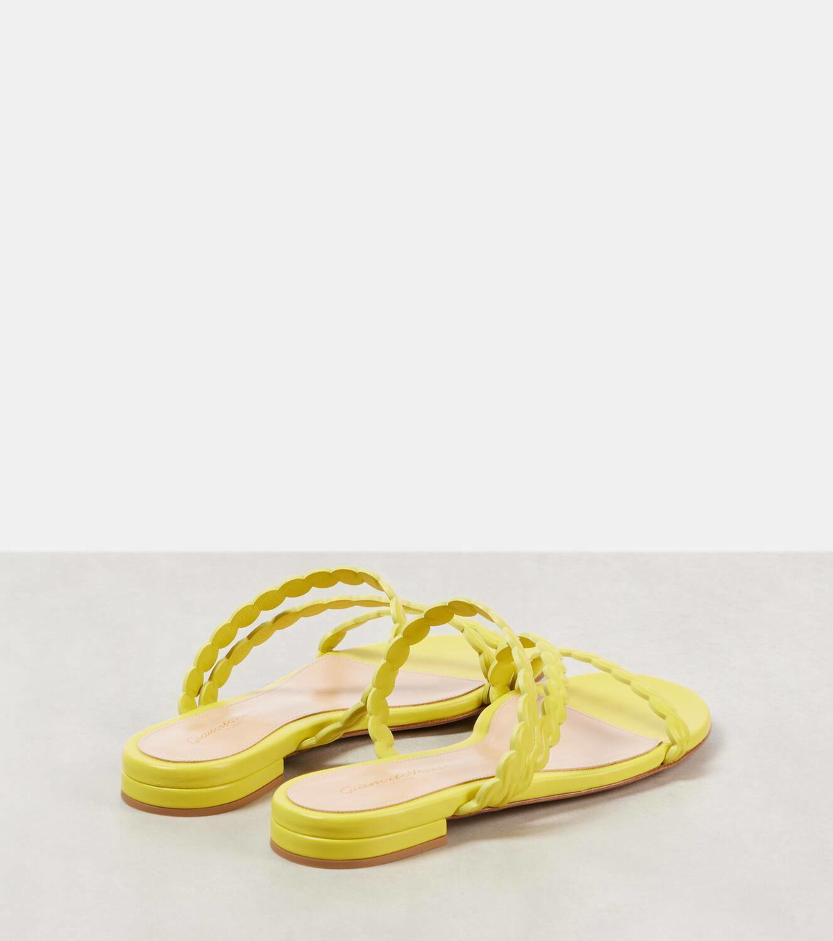 Gianvito Rossi Leather slides
