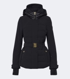 Bogner Elva hooded belted ski jacket