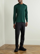 Reigning Champ - Striped Stretch-Jersey T-Shirt - Green