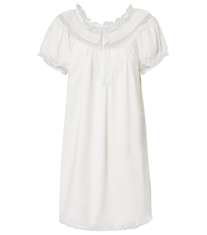 Photo: Dôen Daphne cotton poplin minidress