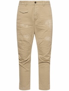 DSQUARED2 Ripped Sexy Cotton Blend Cargo Pants