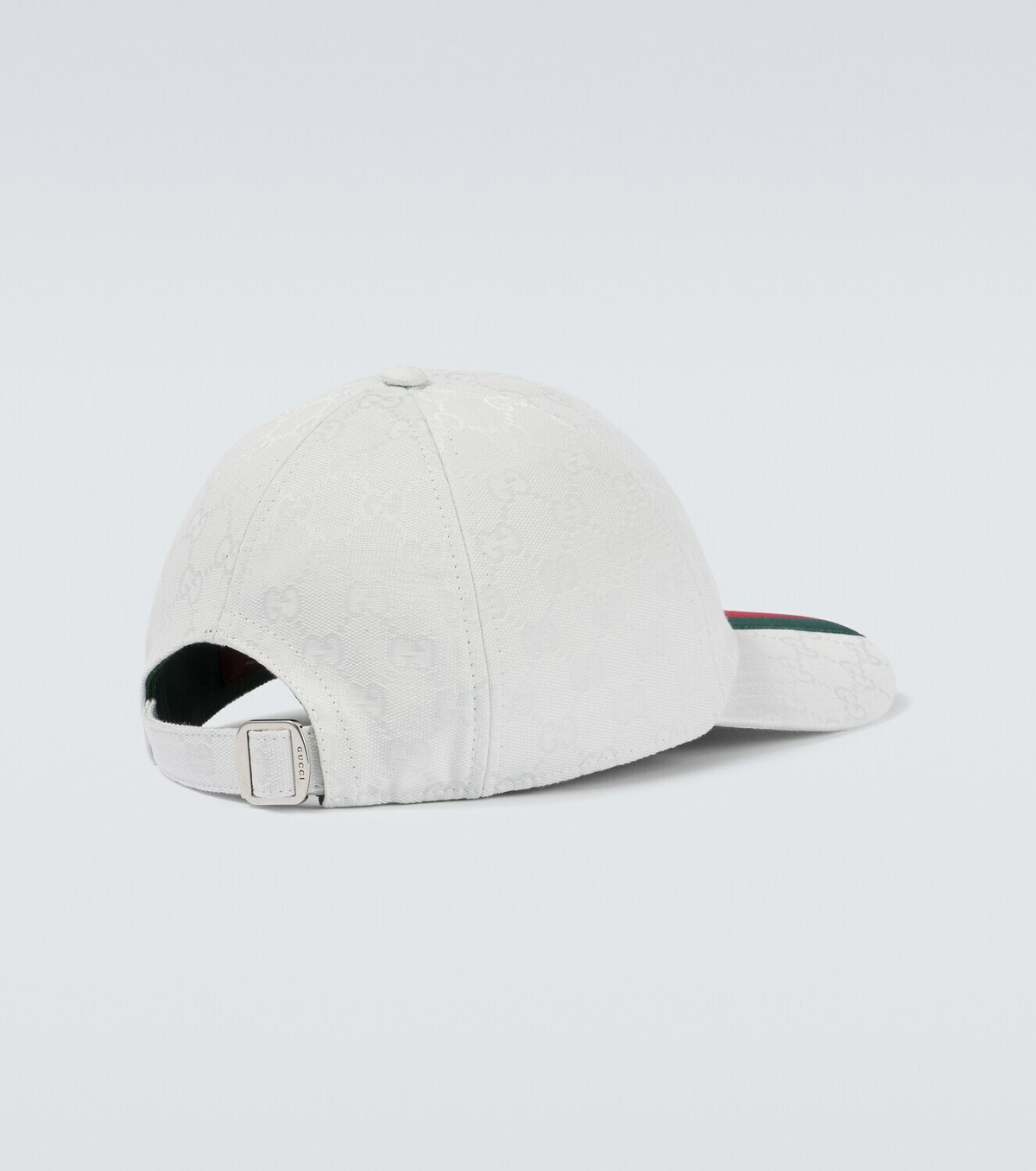 Gucci Web Stripe GG Canvas baseball cap