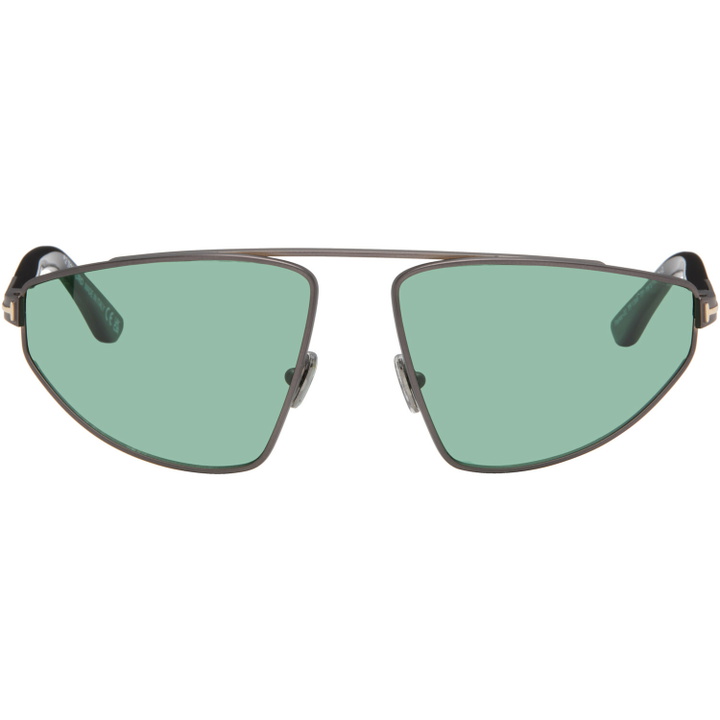 Photo: TOM FORD Gunmetal Parker Sunglasses