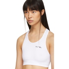 Unravel White Tech Seamless Bra