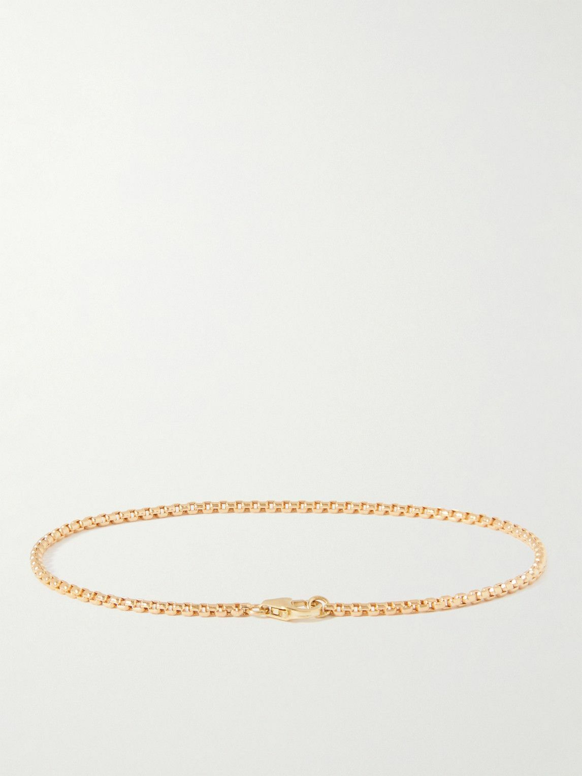 【Miansai】☆ブレスレット☆ Venetian Bar Chain Bracelet Venetian Chain Bracelet, 14k Yellow Gold | Men's Bracelets