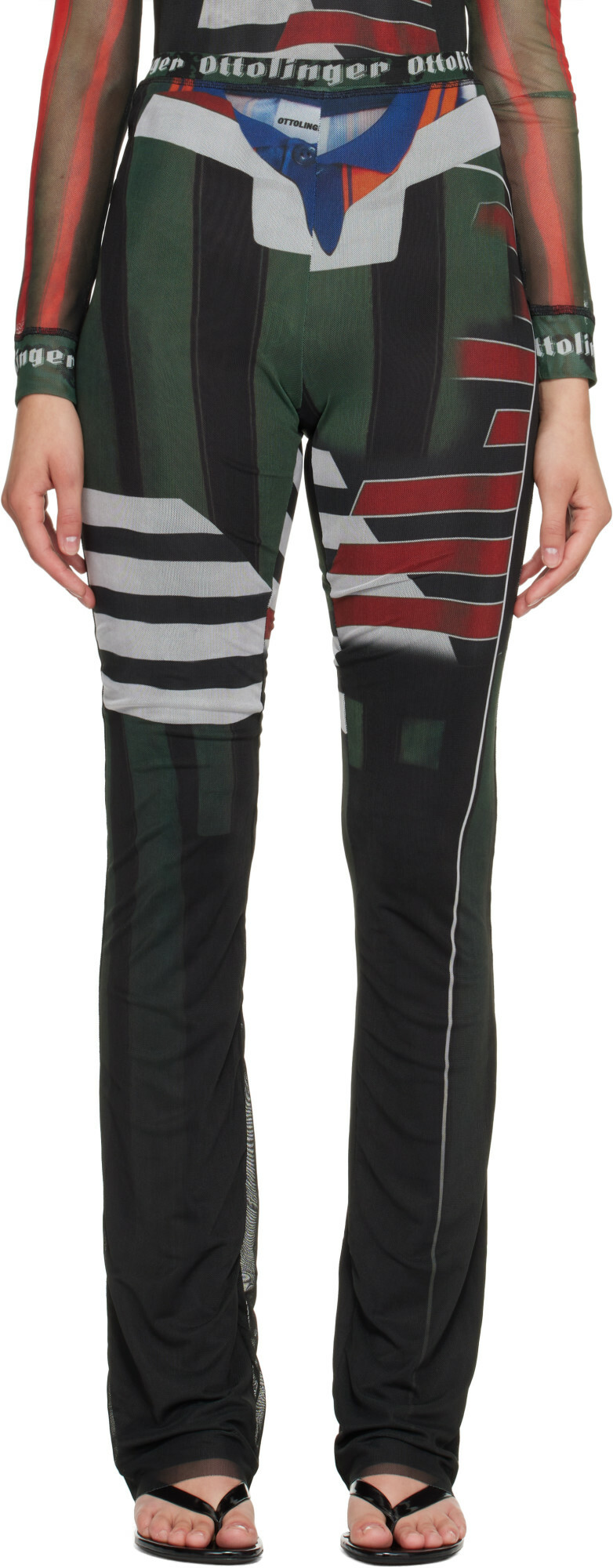 Ottolinger Multicolor Mesh Lounge Pants