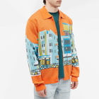 Billionaire Boys Club Men's Hotel Knitted Cardigan in Orange