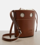 Miu Miu Leather bucket bag